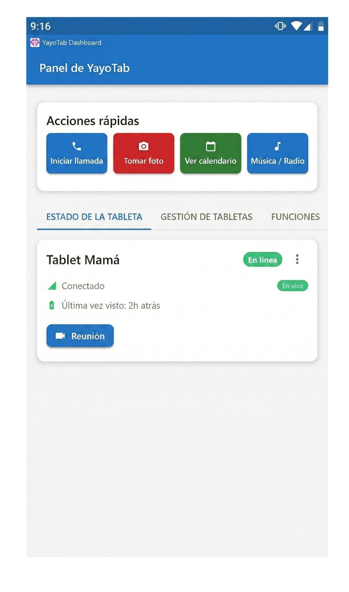 App del familiar Yayox